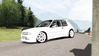 Assetto Corsa - Peugeot 205 Group F - Trento Bondone (Start - Candrai)