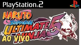 Naruto Ultimate Ninja 5 (PS2) AO VIVO #shorts