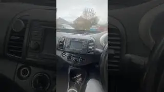 Демонтаж стереосистемы Nissan Micra K12 | Простой ремонт своими руками (короткое замыкание) #niss...
