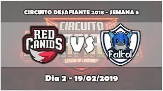 Desafiante 2019 - RED Kalunga VS Falkol (Highlights) - Semana 5 - Dia 2