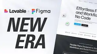 Brand NEW Lovable x Figma Workflow (Design Amazing Websites)