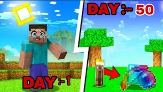 Minecraft But Torch Gives OP Items! 😱