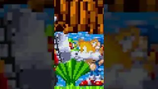 Sonic.EXE shows tails airplane up close #shortsfeed #shorts
