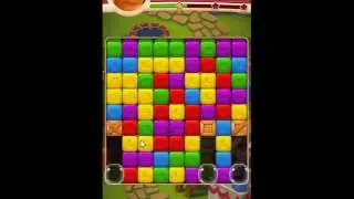 Toon Blast Level 97 - NO BOOSTERS 🐻🐺🐱