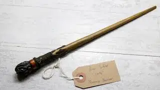 Pear Custom Hand Carved Wand