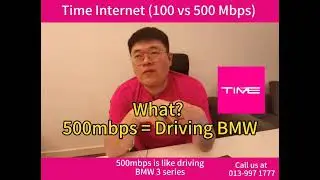 [Malaysia Internet#5] Time Internet/ Internet laju 500mbps  buat apa? 500mbps vs100mbps (Speed Test)