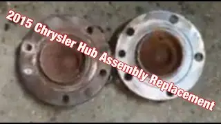 Chrysler 200 2015 | Задняя ступица в сборе / Подшипник ступицы
