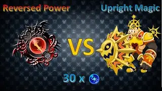 Reversed Power vs Upright Magic ~ Defeat Upright Defender - Full Clear ~ KH Union &chi; [Cross]