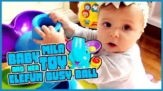 ⭐ Developmental Toys. Playskool Busy Ball Popper Poppin Park Elefun.