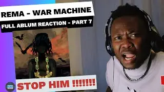 Rema -  WAR MACHINE | Reaction by Zulu Ocean