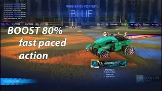 boost 80%  fast paced - action - 3 goals #rocketleague #desigamer #indianpcgaming