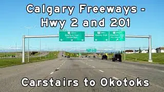 Alberta Highways 2 and 201 - Calgary Freeways - 2020/07/27