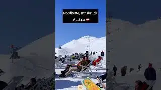 Nordkette in Innsbruck, Austria 🇦🇹 | One of the Best place for Skiing ⛷️ in Austria 🇦🇹 #austria