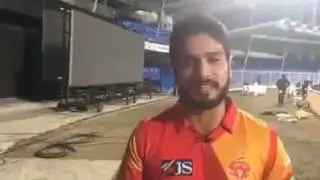 ruman raess talking about his celebration