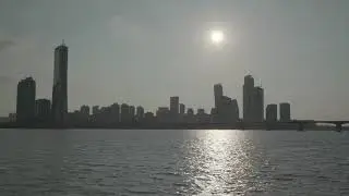[4k] Seoul Han River Yeouido Wind