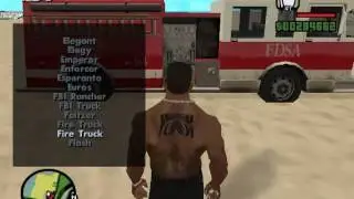 GTA San Andreas-Car Spawner MOD