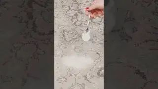 Как почистить ковер, не стирая его.