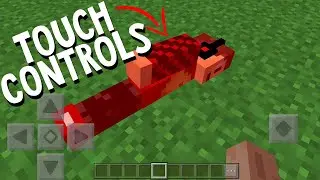 Minecraft Split Player Tries Touch Controls