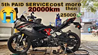 Apache RR310 paid service cost 2024 |Mantainance| #youtube #rr310