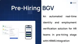 Pre Hiring BGV - Instant Identity and Employment Verification for HRs