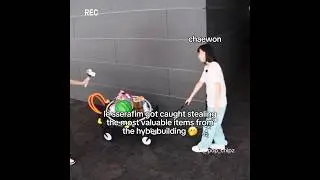 Normal day in Hybe 😂 #leserrafim #chaewon #sakura #yunjin #kazuha #eunchae #hybe #meme #kpop #fyp