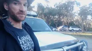 Camping Off Grid NSW Australia Day 2 Pt 2 #kangaroos #fishing #campfire #camping #vanlife #4wd