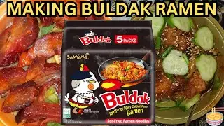 How I Make BULDAK RAMEN Fall Edition | Black Buldak Ramen