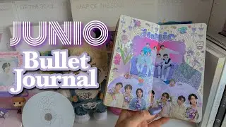 Bullet Journal Junio 2025 | TEMATICA DE BTS