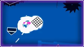 Gameplay from a beginner with music: Creo - Crazy // Geometry Dash // 2.1 layout //