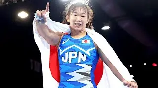 狙っていない反り投げが、金メダルを連れてきた。“奇跡の人”元木咲良、七転び八起きのレスリング人生