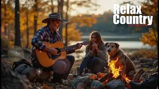 Sweet Morning in the Cabin 🌅 | Calm Country Guitar with Coffee