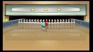 I had to knockdown nearly 100 pins in Wii Sports Bowling...