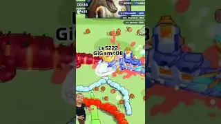 Level 9443 RANK 1 Robbo ! Snake Clash - ultimate snake battle survival #shorts #gaming #gameplay