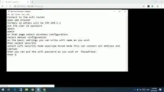 Linksys WiFi Access Point configuration