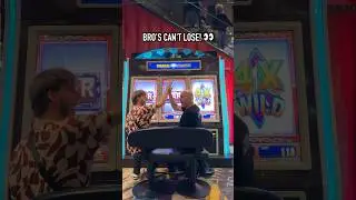 BROS CAN&rsquo;T LOSE #slots #jackpot #vegas