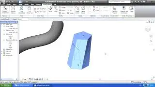 Tutorial Revit - Massing (blend + swept blend)