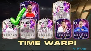 FC26 |   Time Warp Team 2 is here! with Sanchez SBC and Smith Icon!