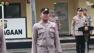 Kapolres Kepulauan Seribu Ingatkan Anggota Jaga Disiplin dan Kewaspadaan di Tengah Cuaca Buruk