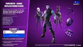 Fortnite dark reflection bundle is BACK FULL REVIEW!!!