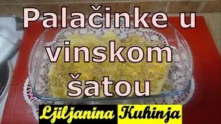 Palačinke u vinskom šatou