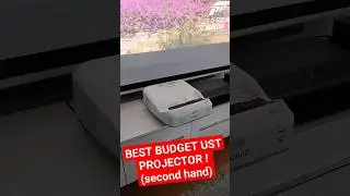 Лучший бюджетный проектор UST из вторых рук! #проектор #игры #epsonprojector #домашнийкинотеатр #...
