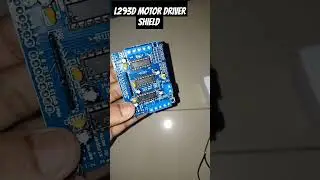 l293d motor driver shield by adafruit. || arduino compatible motor driver