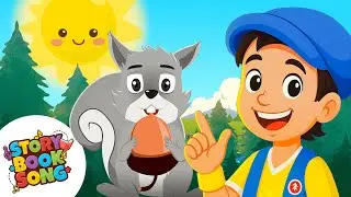 Grey Squirrel 🐿️ Nutty Sing-Along Adventure for Kids 🥜