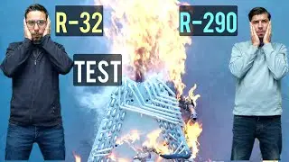 Is R32 Worth the Risk? HVAC Flammability Test HVAC (4k) No Joke!