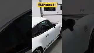 1984 Porsche 911 turbo cold start #porsche #turbo #race
