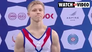 Russian gymnast wears &lsquo;Z&rsquo; war symbol on medal podium next to Ukrainian athlete