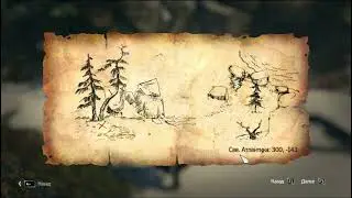 (300, -143) Сев. Атлантика Карта Сокровищ Assassin's Creed Rogue