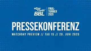 RE-LIVE | Halbfinale I - Preview Pressekonferenz |&nbsp;easyCredit BBL Finalturnier 2020