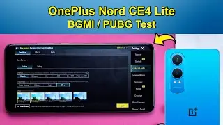 OnePlus Nord CE 4 Lite 5G BGMI / PUBG Test, Graphics, Heating test, Battery Drain Test