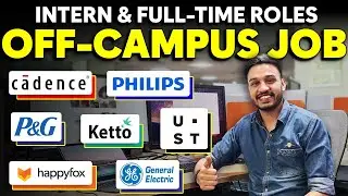 OFF Campus SDE Internship and Placement | Hiring | 2025 2024 2023 2022 2021 Batch | Kushal Vijay